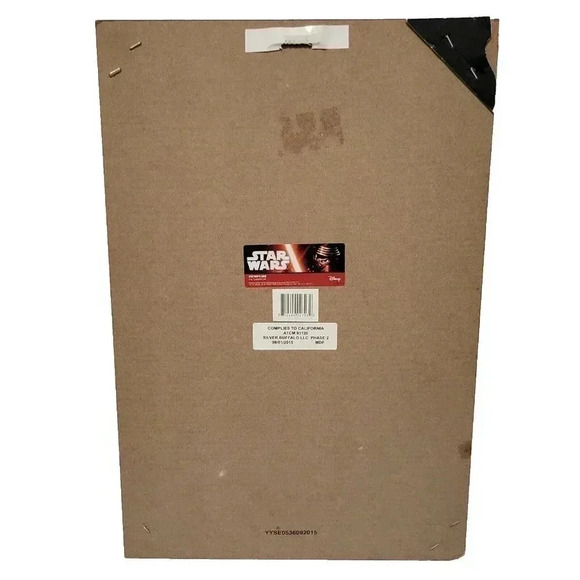 Star Wars Wood Plaque The Force Awakens 2015 19" x 13" x 1/2" - Picture 2 of 2